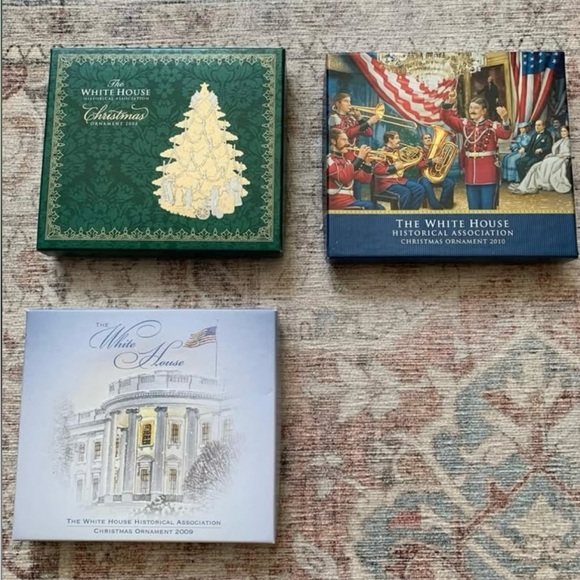 Assorted White House Historical Association Christmas Ornaments - Picture 2 of 14